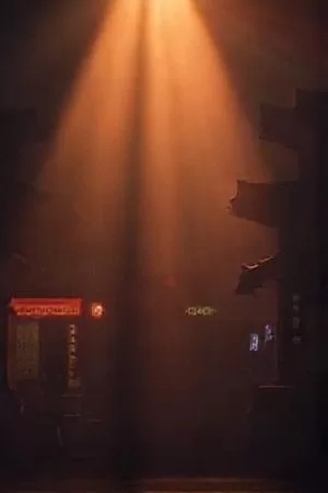 番剧《半格胶片》海报：摊在桌上的半格相机与未冲洗的胶卷